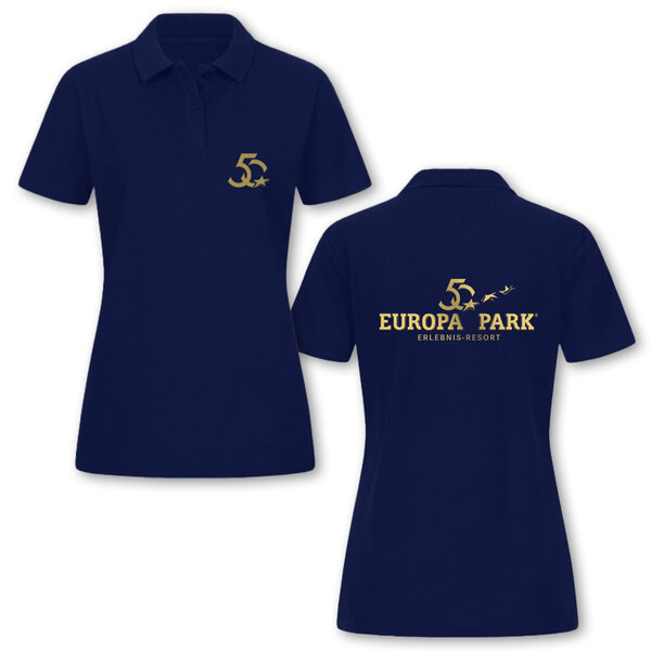 Poloshirt Damen "Classic" 50 Jahre Europa-Park