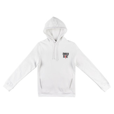 Hoodie Amber Blake white